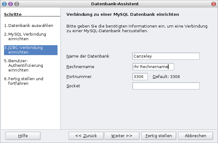 Datenbank-Assistent 3